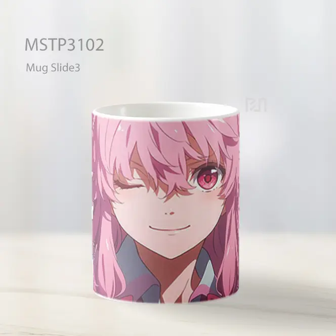 Yuno Gasai Future Diary Mug MSTP3102 - All-side / Desain