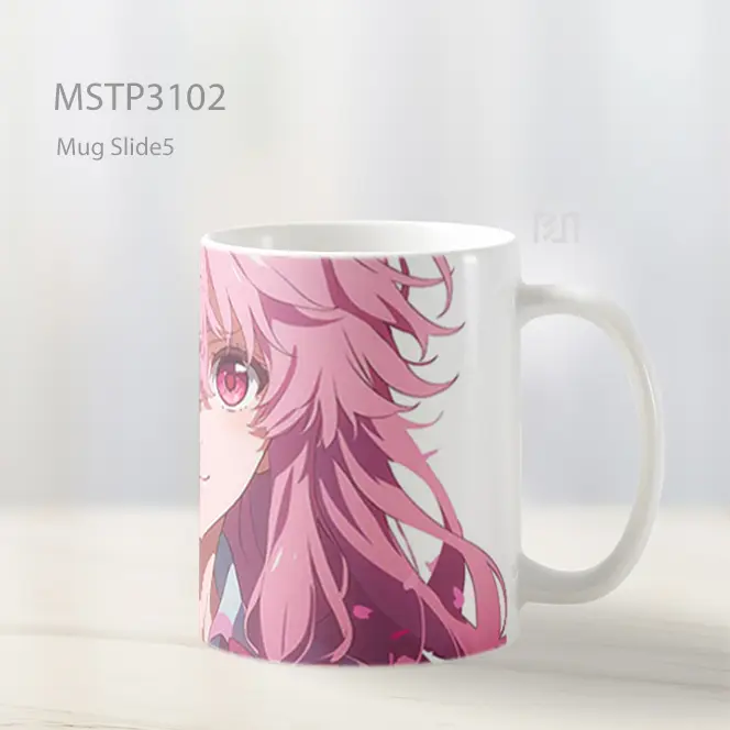 Yuno Gasai Future Diary Mug MSTP3102 - All-side / Desain