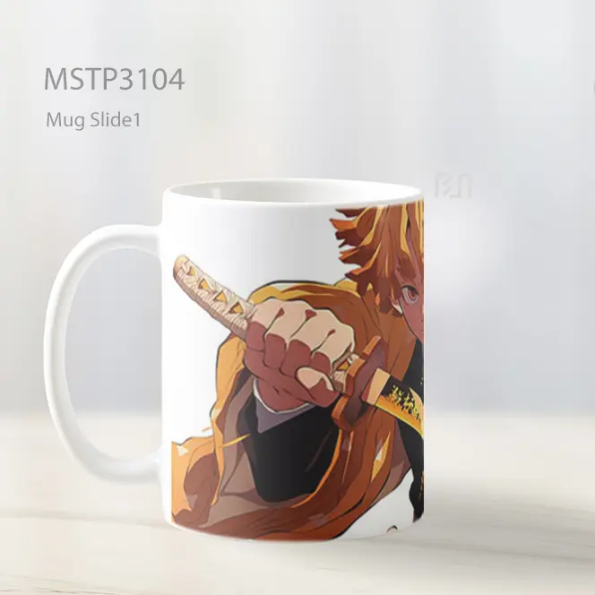 Zenitsu Agatsuma Demon Slayer Garang Mug MSTP3104 - All-side / Desain