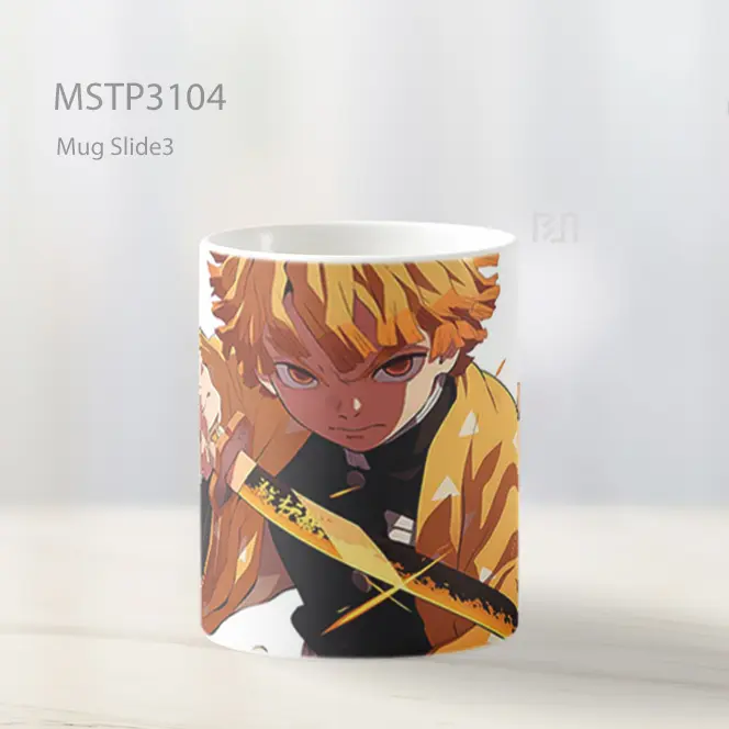 Zenitsu Agatsuma Demon Slayer Garang Mug MSTP3104 - All-side / Desain