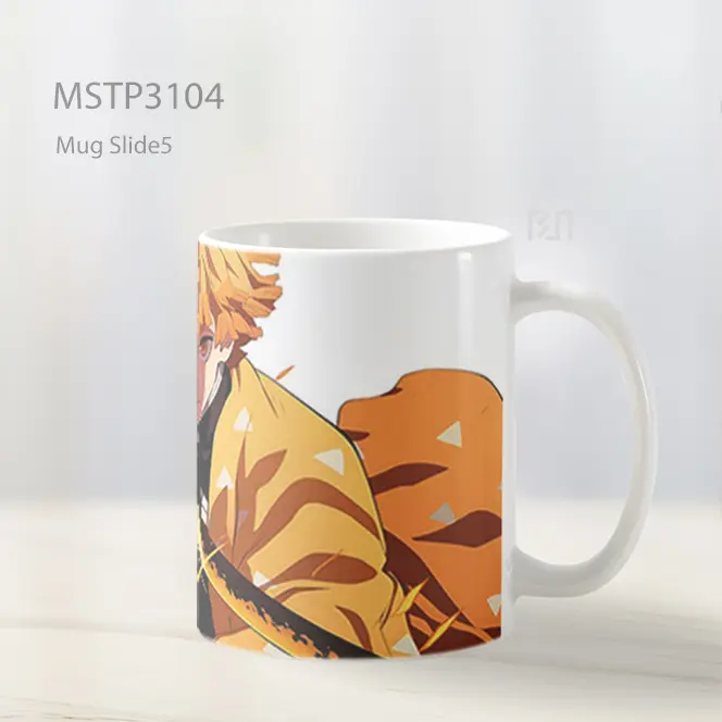 Zenitsu Agatsuma Demon Slayer Garang Mug MSTP3104 - All-side / Desain