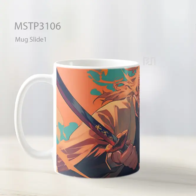 Zenitsu Agatsuma Demon Slayer Mug MSTP3106 - All-side / Desain