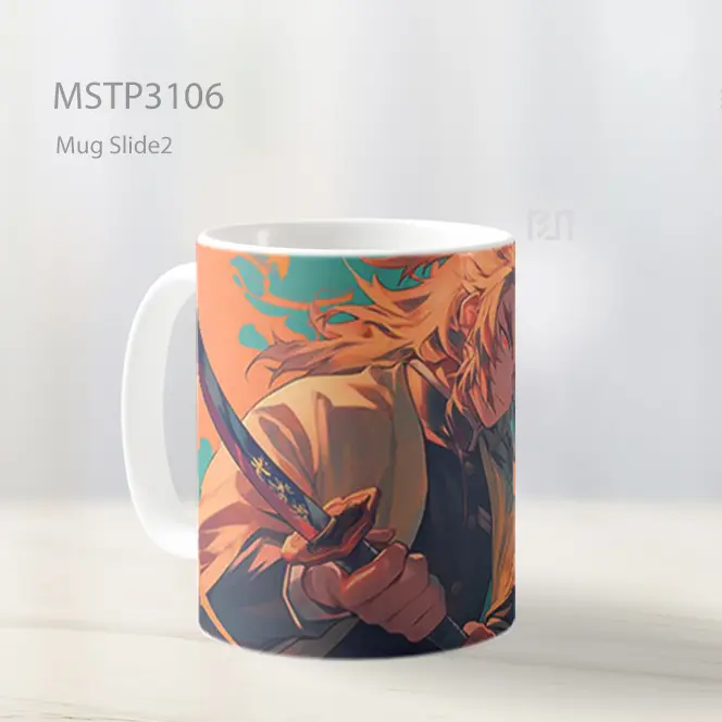 Zenitsu Agatsuma Demon Slayer Mug MSTP3106 - All-side / Desain