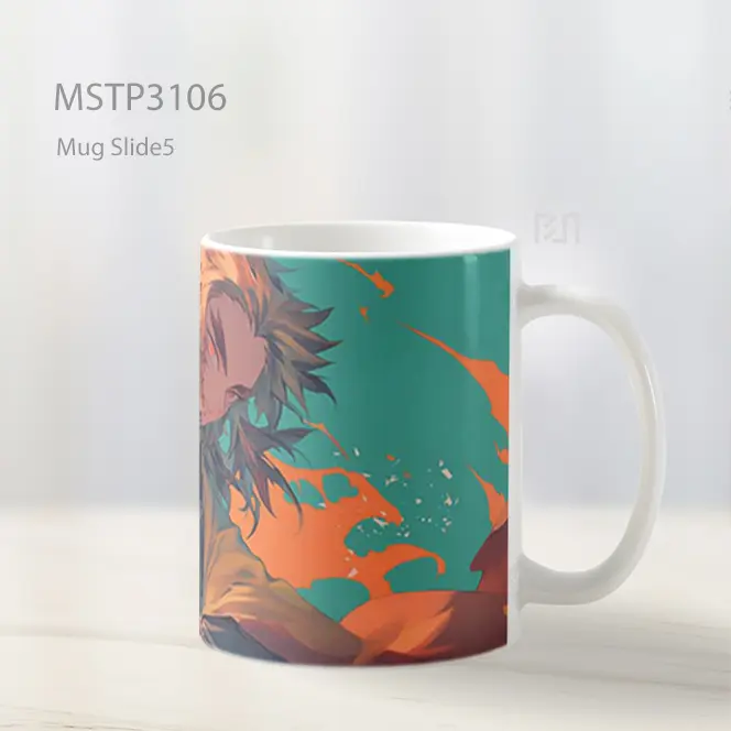 Zenitsu Agatsuma Demon Slayer Mug MSTP3106 - All-side / Desain