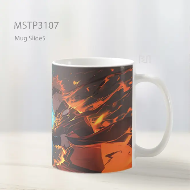 Zenitsu Agatsuma Demon Slayer Mug MSTP3107 - All-side / Desain