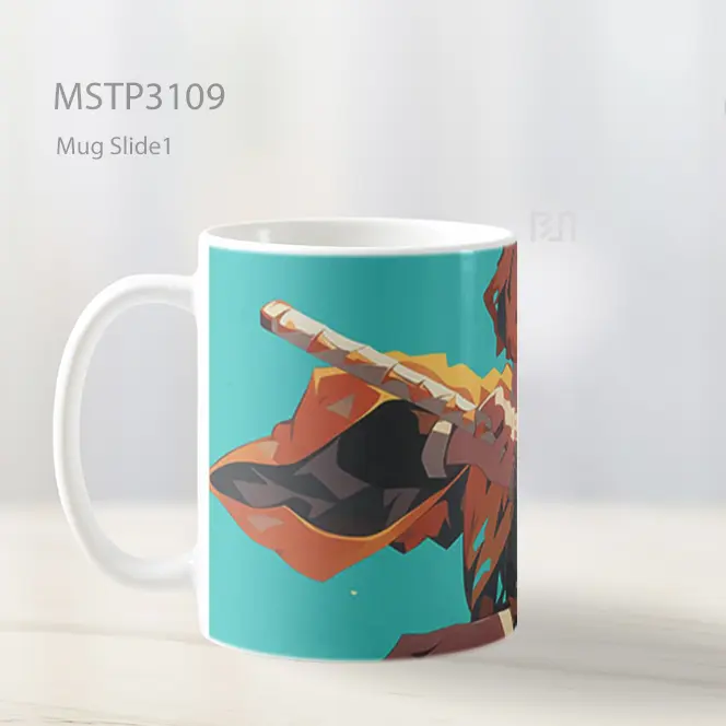 Zenitsu Agatsuma Demon Slayer Mug MSTP3109 - All-side / Desain