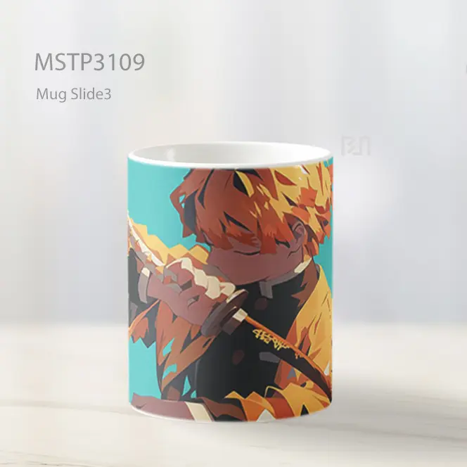 Zenitsu Agatsuma Demon Slayer Mug MSTP3109 - All-side / Desain