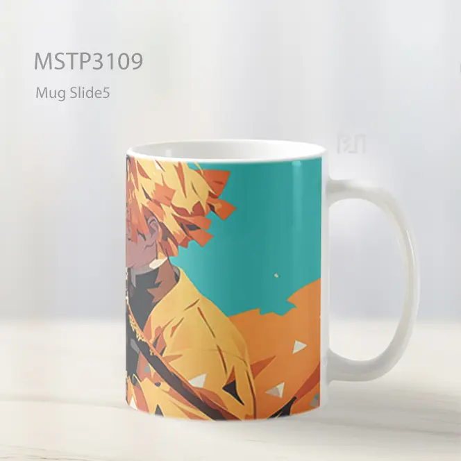 Zenitsu Agatsuma Demon Slayer Mug MSTP3109 - All-side / Desain