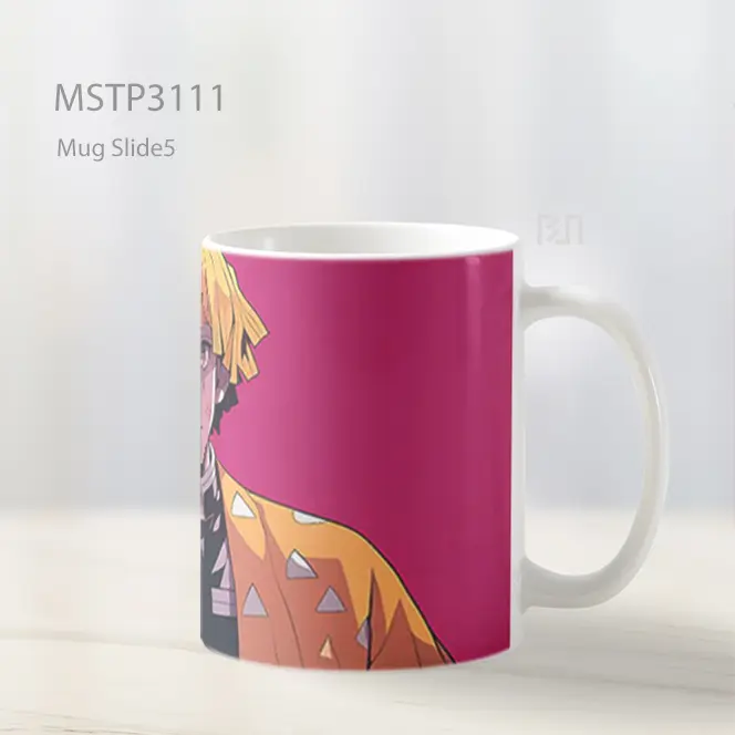 Zenitsu Agatsuma Dengan Ekspresi Gelisah Mug MSTP3111 - All-side / Desain