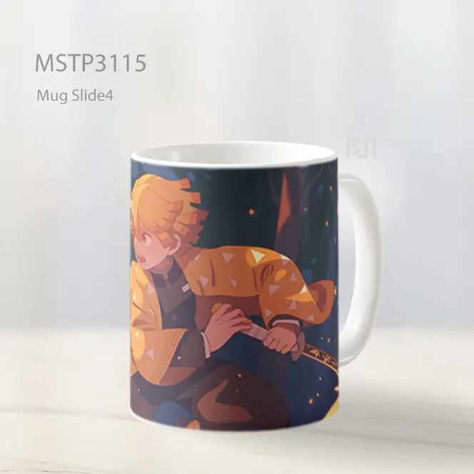 Zenitsu Agatsuma Ready For Battle Mug MSTP3115