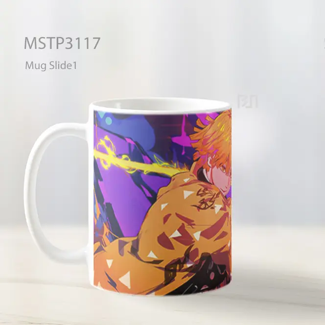 Zenitsu Demon Slayer Graffiti Style Mug MSTP3117 - All-side / Desain