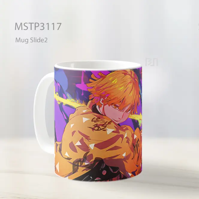 Zenitsu Demon Slayer Graffiti Style Mug MSTP3117 - All-side / Desain