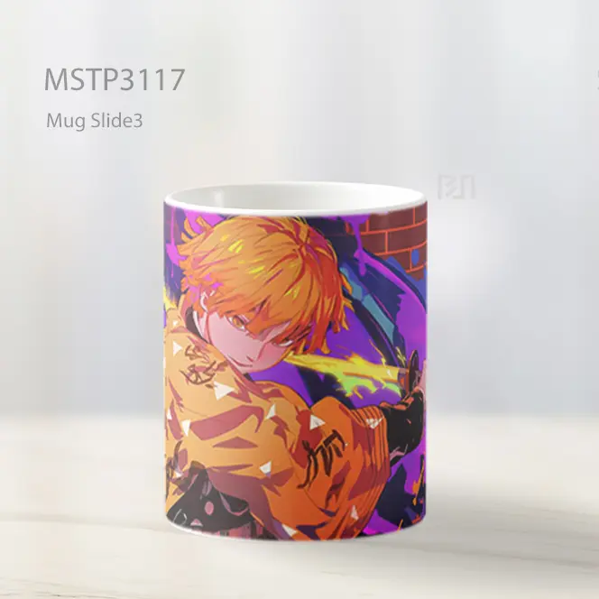Zenitsu Demon Slayer Graffiti Style Mug MSTP3117 - All-side / Desain