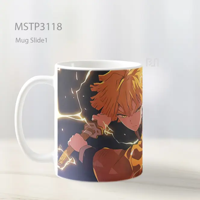 Zenitsu Demon Slayer Pedang Petir Mug MSTP3118 - All-side / Desain