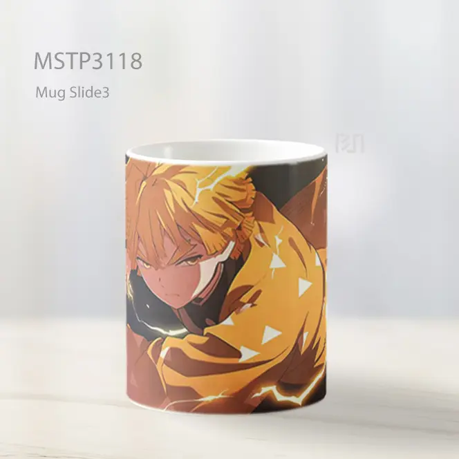 Zenitsu Demon Slayer Pedang Petir Mug MSTP3118 - All-side / Desain