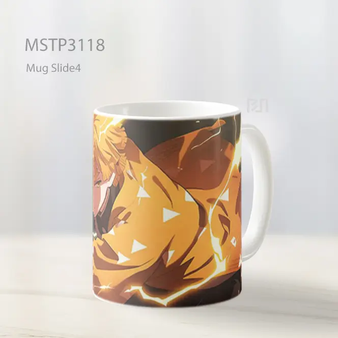 Zenitsu Demon Slayer Pedang Petir Mug MSTP3118