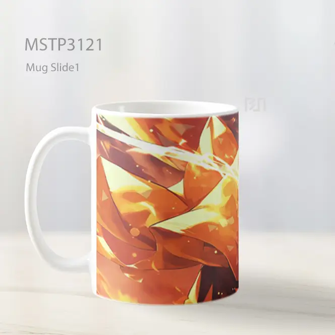 Zenitsu Demon Slayer Tepukan Petir Mug MSTP3121 - All-side / Desain