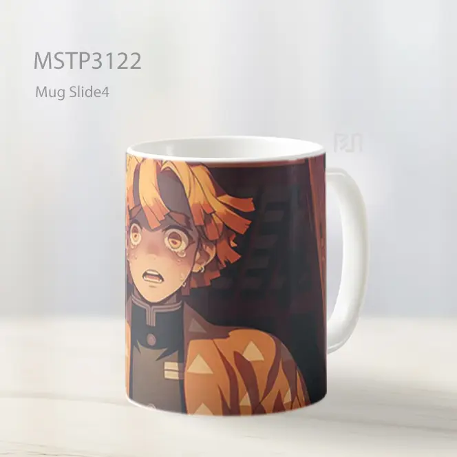 Zenitsu Ekspresi Takut Mug MSTP3122