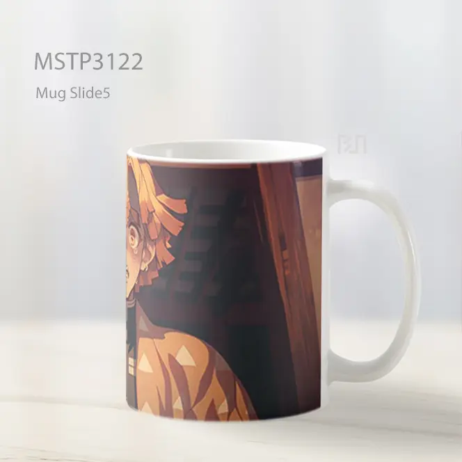 Zenitsu Ekspresi Takut Mug MSTP3122 - All-side / Desain