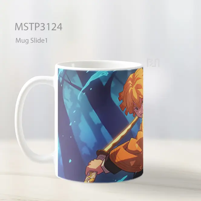 Zenitsu Lightning Strike Mug MSTP3124 - All-side / Desain