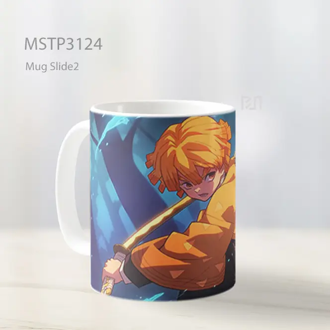 Zenitsu Lightning Strike Mug MSTP3124 - All-side / Desain