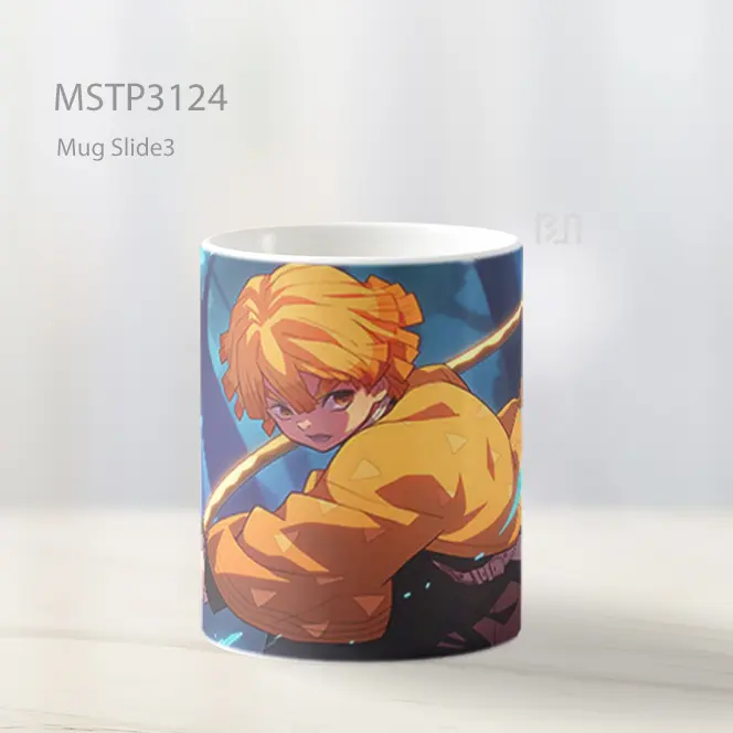 Zenitsu Lightning Strike Mug MSTP3124 - All-side / Desain