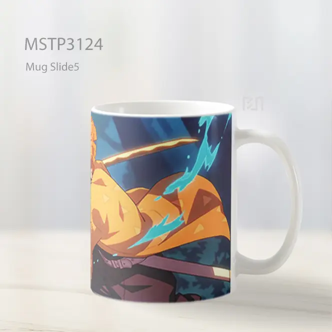 Zenitsu Lightning Strike Mug MSTP3124 - All-side / Desain