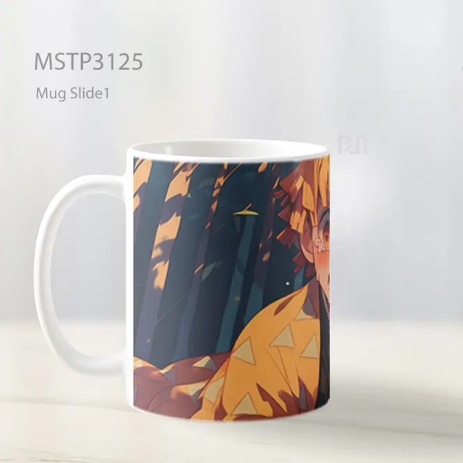 Zenitsu Menangis Ketakutan Mug MSTP3125 - All-side / Desain