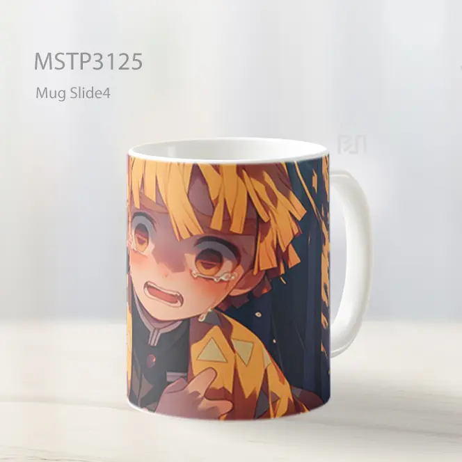 Zenitsu Menangis Ketakutan Mug MSTP3125