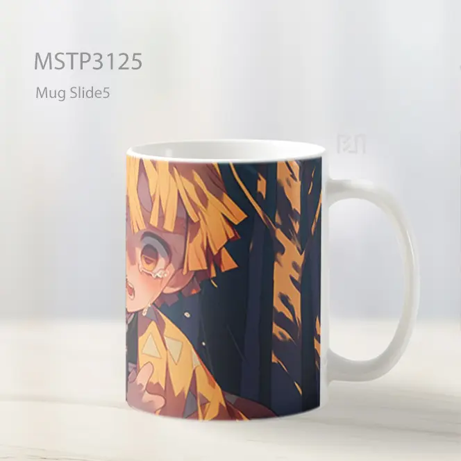 Zenitsu Menangis Ketakutan Mug MSTP3125 - All-side / Desain