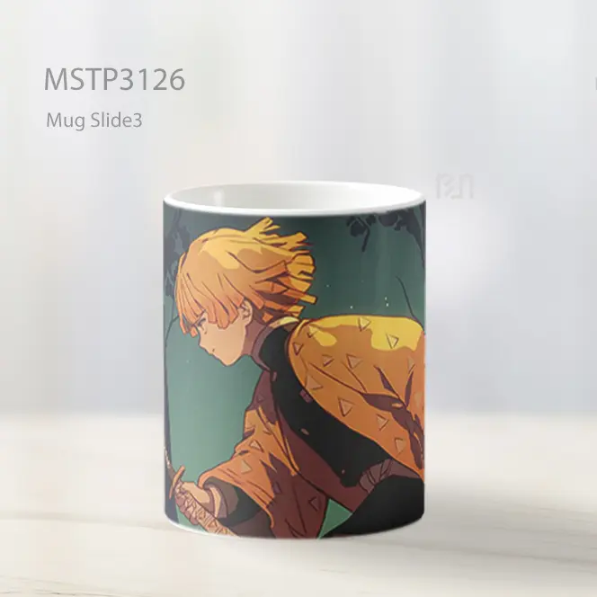 Zenitsu Pedang Terangkat Kny Mug MSTP3126 - All-side / Desain