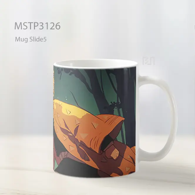 Zenitsu Pedang Terangkat Kny Mug MSTP3126 - All-side / Desain
