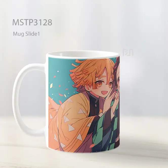 Zenitsu Tanjiro Nezuko Demon Slayer Mug MSTP3128 - All-side / Desain