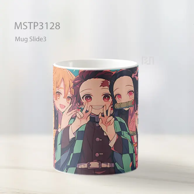 Zenitsu Tanjiro Nezuko Demon Slayer Mug MSTP3128 - All-side / Desain