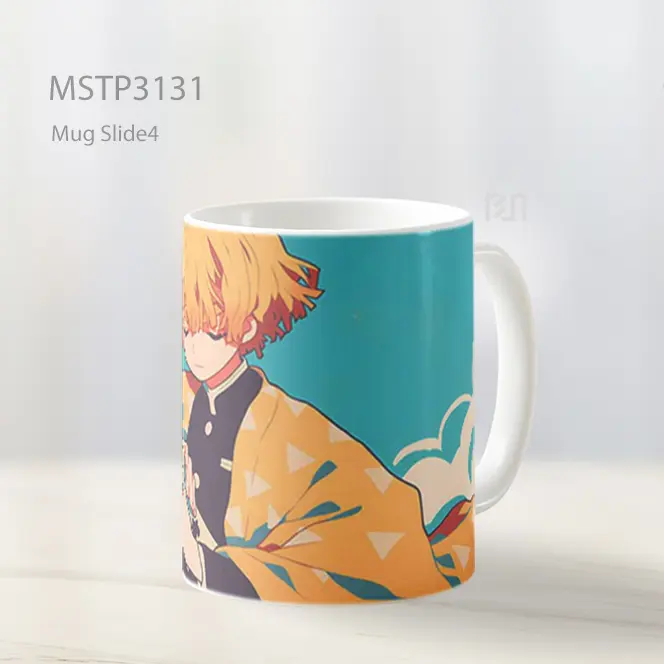 Zenitsu Thunder Breathing Stance Demon Slayer Mug MSTP3131
