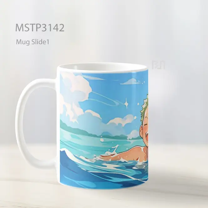 Zoro Bahagia Di Air Mug MSTP3142 - All-side / Desain