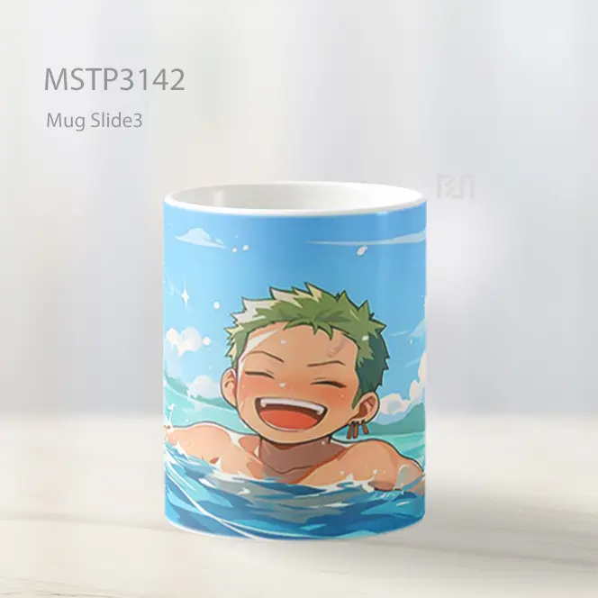 Zoro Bahagia Di Air Mug MSTP3142 - All-side / Desain