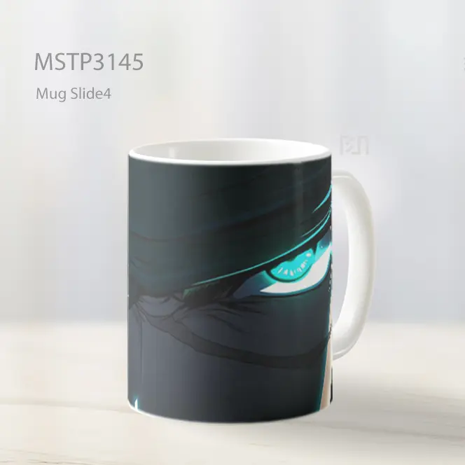 Zoro Dengan Mata Menyala Gelap Mug MSTP3145