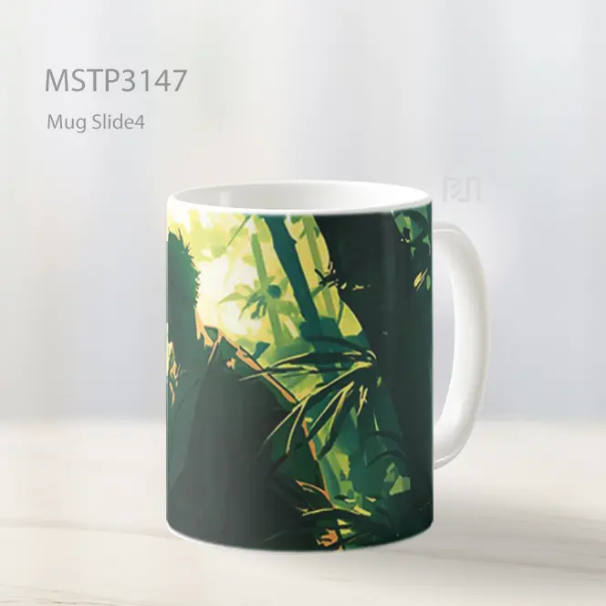 Zoro Di Tengah Bambu Mug MSTP3147