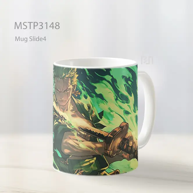 Zoro Dinamis Hijau Mug MSTP3148