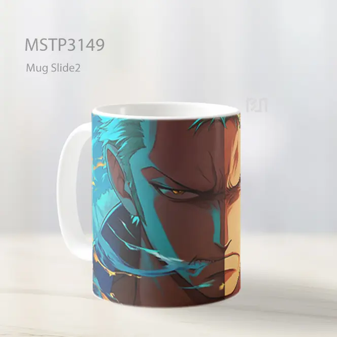 Zoro Dual Elements Mug MSTP3149 - All-side / Desain