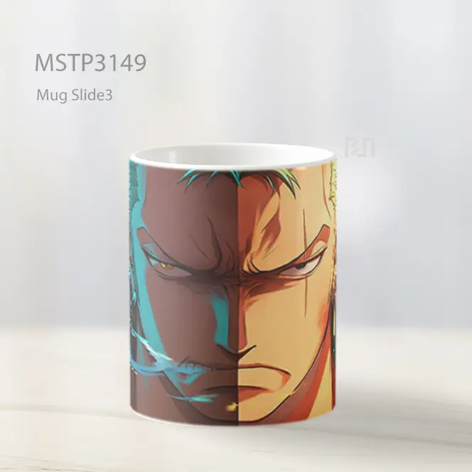Zoro Dual Elements Mug MSTP3149 - All-side / Desain