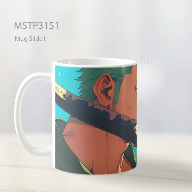 Zoro Fokus Dan Tegas Mug MSTP3151 - All-side / Desain