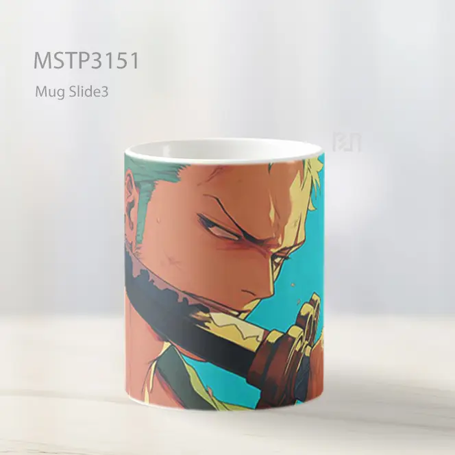 Zoro Fokus Dan Tegas Mug MSTP3151 - All-side / Desain