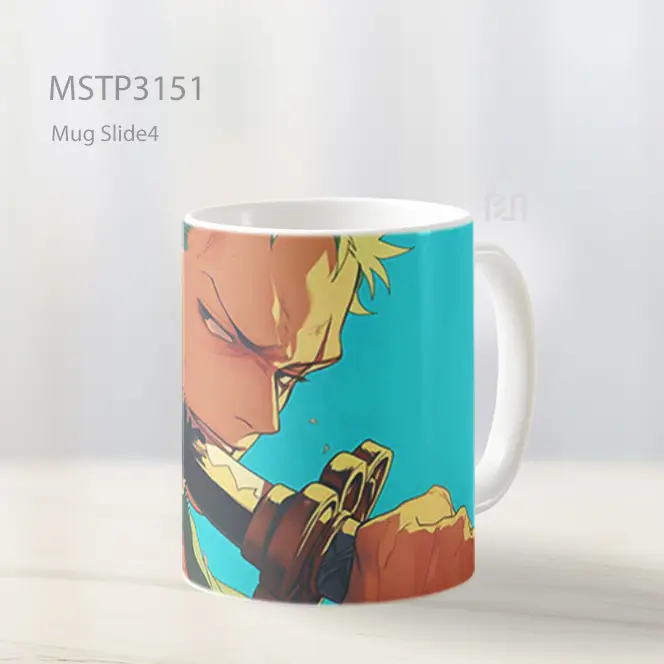 Mug Keramik Premium SNI - Zoro Fokus Dan Tegas Mug MSTP3151