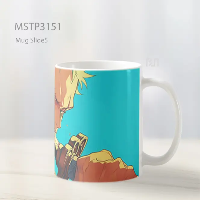 Zoro Fokus Dan Tegas Mug MSTP3151 - All-side / Desain