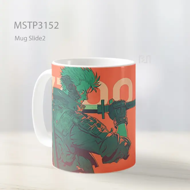 Zoro Gaya Cyberpunk Mug MSTP3152 - All-side / Desain