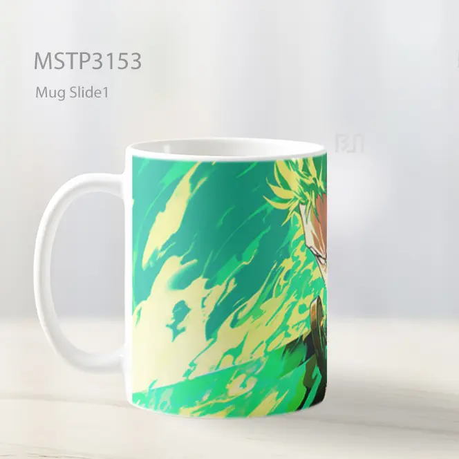 Zoro Gaya Hypebeast Tiga Pedang Mug MSTP3153 - All-side / Desain