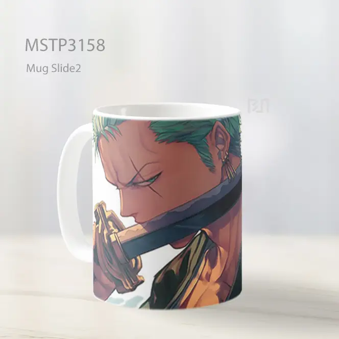 Zoro Katana One Piece Mug MSTP3158 - All-side / Desain