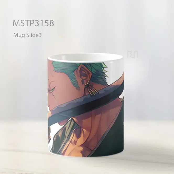Zoro Katana One Piece Mug MSTP3158 - All-side / Desain